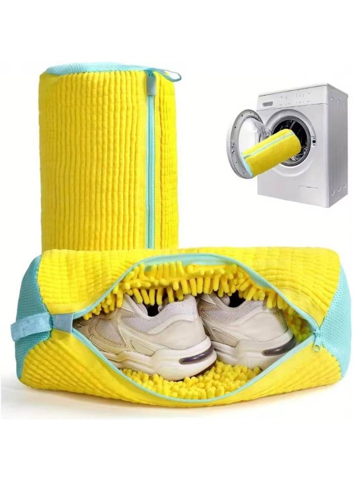 Microfiber Shoe Laundry Bag – Protects Shoes During Washing and Ensures Safe Cleaning in the Machine - Image 2